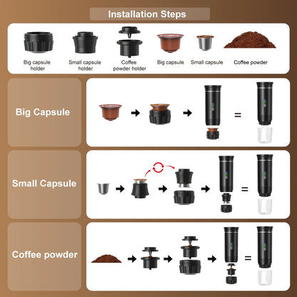 Portable Espresso Coffee Machine